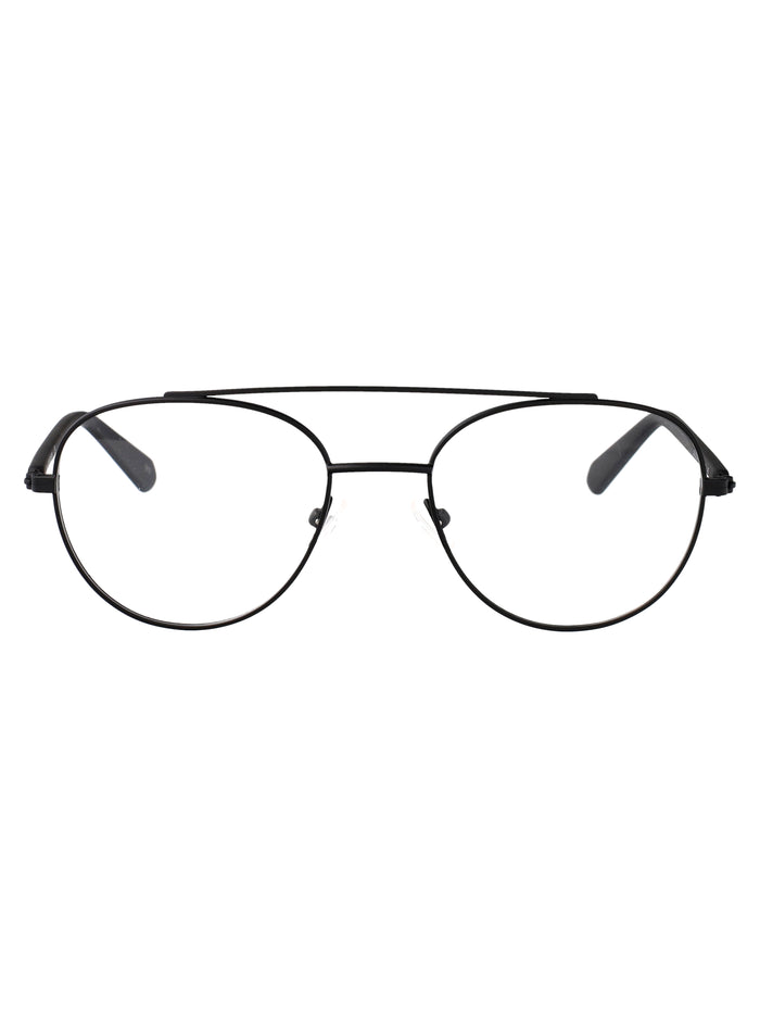 Calvin Klein Jeans Matte Black Metal Glasses
