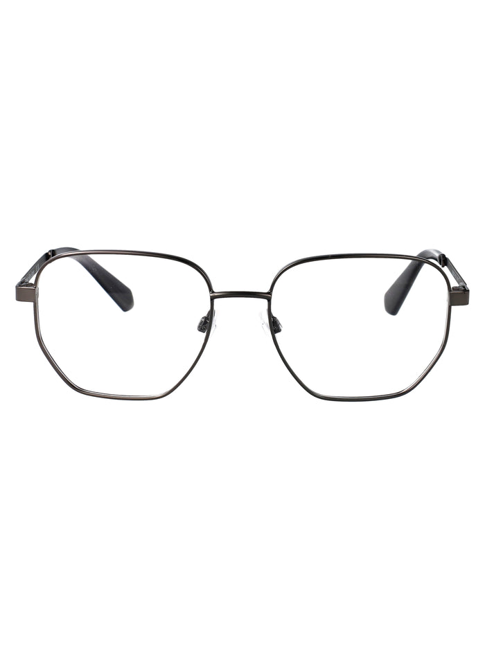 Calvin Klein Jeans Dark Ruthenium Metal Glasses