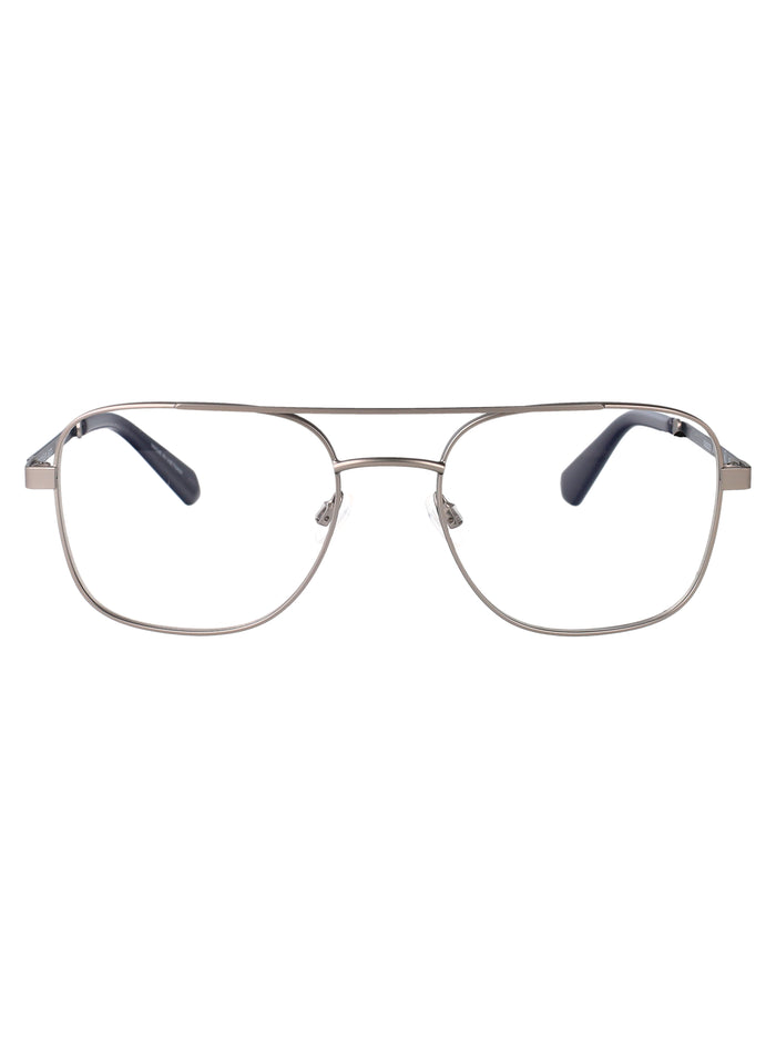 Calvin Klein Jeans Matte Light Gunmetal Metal Glasses