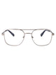 Calvin Klein Jeans Matte Light Gunmetal Metal Glasses