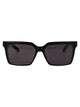 Calvin Klein Jeans Black Acetate Sunglasses