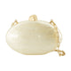 Cult Gaia Ivory Acrylic Brass Clutch