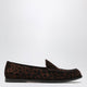 Aquazzura Leopard-Print Suede Loafers