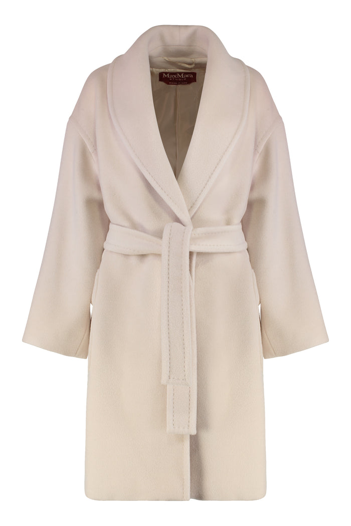 Max Mara Studio Cloruro Wool And Alpaca Coat