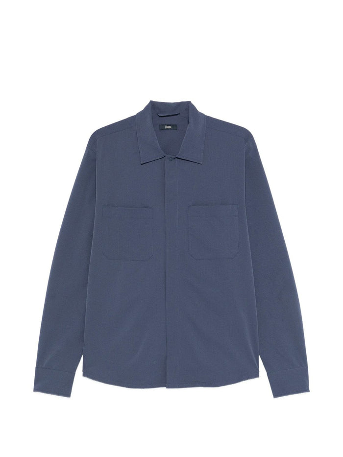 Herno Men  S Woven Shirt