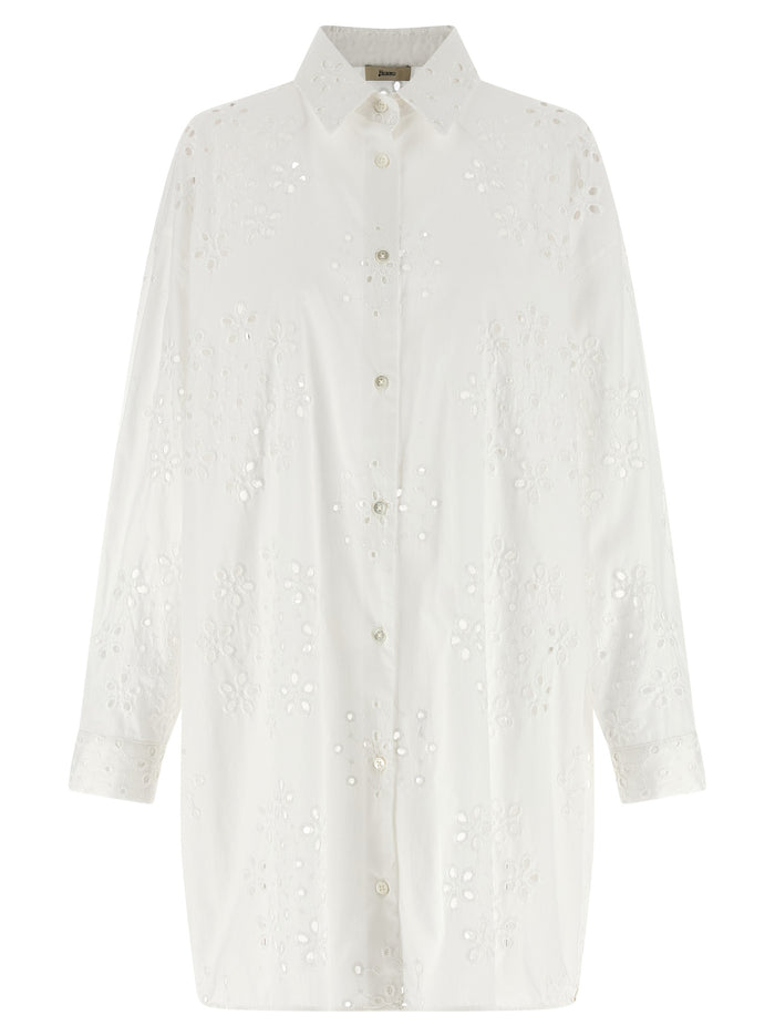 Herno 'Broderie Anglaise' Shirt