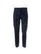 Circolo 1901 Navy Blue Trousers With Drawstring