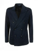 Circolo 1901 Navy Blue Double-Breasted Jacket