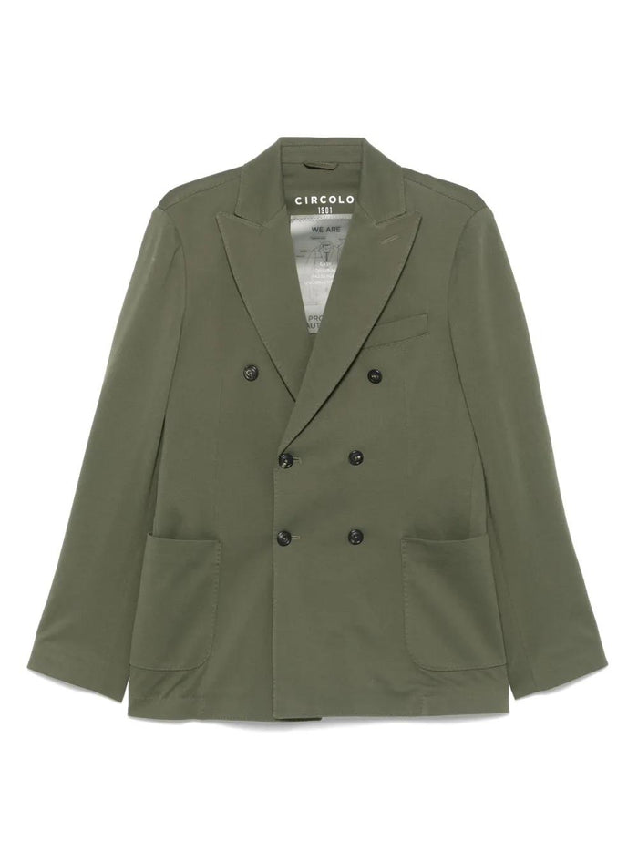 Circolo 1901 Cotton Double-Breasted Jacket