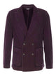 Circolo 1901 Bordeaux Double Breasted Button Jacket
