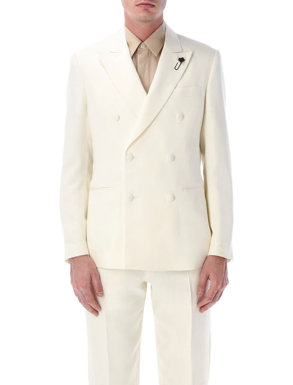 Lardini Lardini Soirée Ecovero Double-Breasted Jacket