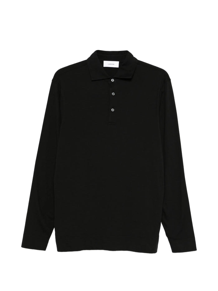 Lardini Long-Sleeved Polo Shirt