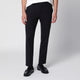Pt Torino Dieci Trousers In Black Wool Blend