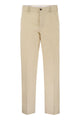 Pt Torino Michael - Straight-Leg Cotton Linen Trousers
