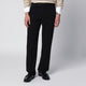Pt01 Black Cotton Trousers