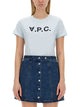 A.p.c. Tshirt With Logo