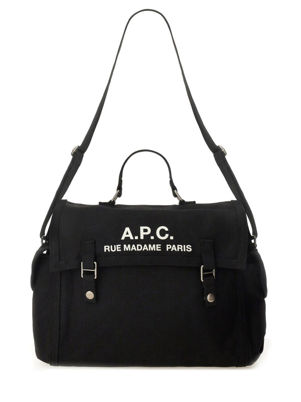 A.p.c. Borsa A Tracolla Con Logo