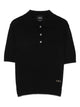 A.p.c. Cotton Polo Shirt With Jacquard Logo