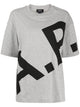 A.p.c. Heathered Grey Cotton T-Shirts And Polos
