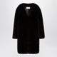The Frankie Shop Brown Fauxfur Coat