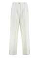 A.p.c. Tressie Cotton Blend Wide Leg Trousers