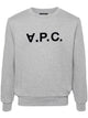 Asics X Apc Grey Cotton Elastane Chine Vpc Sweater