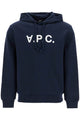 A.p.c. Midnight Blue Cotton Sweatshirt