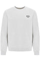 A.p.c. Melange Light Grey Stretch Cotton Sweatshirt