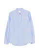 A.p.c. A.p.c. Shirts In Blu Cotton