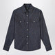 A.p.c. Indigo Blue Denim Western Shirt