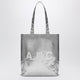 A.p.c. Lou Metallic Silver Tote Bag