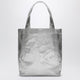 A.p.c. Small Lou Metallic Silver Tote Bag
