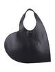 Coperni Double Heart Shopper Bag -  - Leather - Black