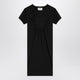 Coperni Black Mini Dress With Heart