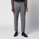Pt01 Tailored Slimfit Trousers With Micro Herringbone Pattern