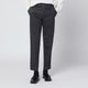 Pt Torino Gray Cotton Trousers