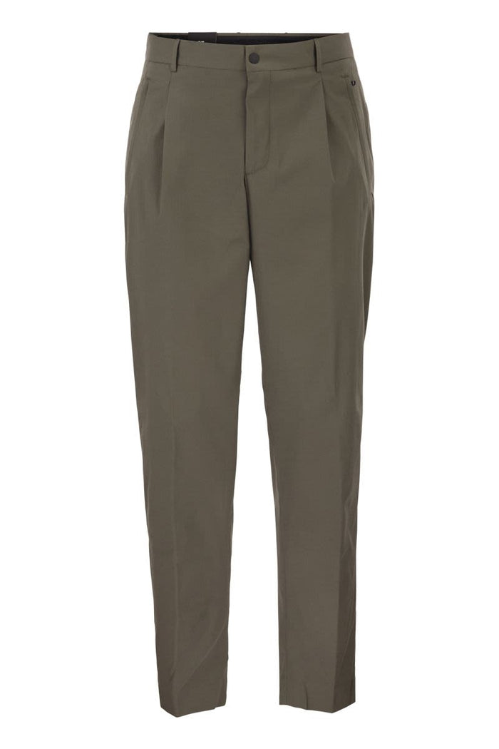 Pt Torino Active Stretch Technical Cotton Trousers