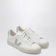 Veja Campo Sneakers In White And Matcha Leather