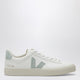Veja Campo Sneakers In White And Matcha Leather