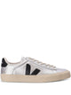 Veja Silver Black Amazonian Rubber Mineral Silica Synthetic Rubber Sneakers
