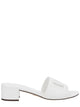 Dolce & Gabbana White Leather Flats