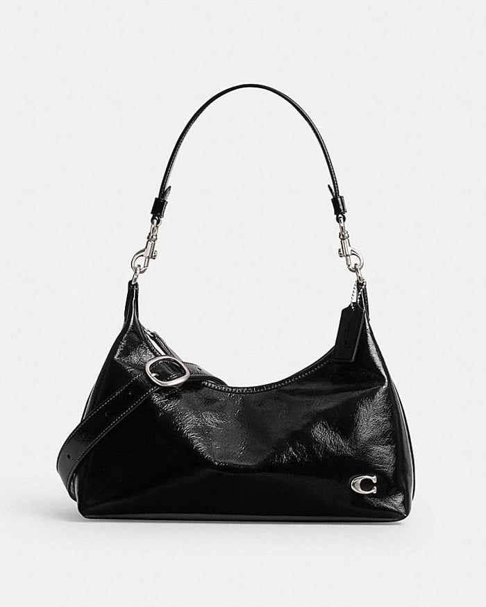 Coach Glazed Leather Juliet Shoulder Bag