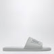 Dolce&Gabbana Optical White Rubber Beachwear Slides