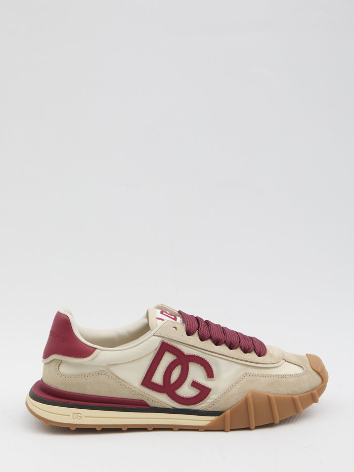 Dolce & Gabbana Sneakers Dg Cushion In Suede