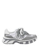 Dolce & Gabbana White And Grey Dg Country Road Sneakers