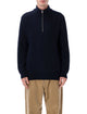 Colorful Standard Colorful Standard Recycled Merino Wool Quarter Zip Sweater
