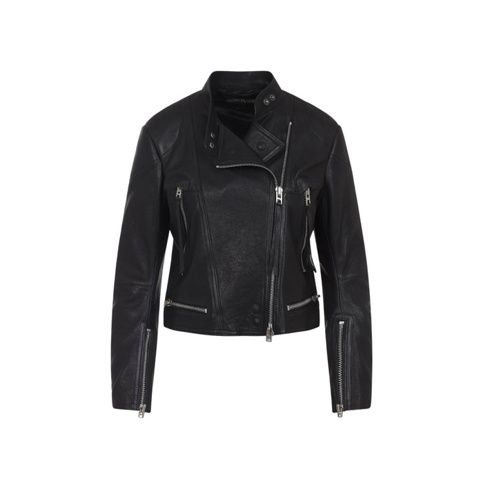 Tom Ford Black Lamb Leather Jacket