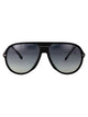 Carrera Matte Black Dark Ruthenium Injectate Sunglasses