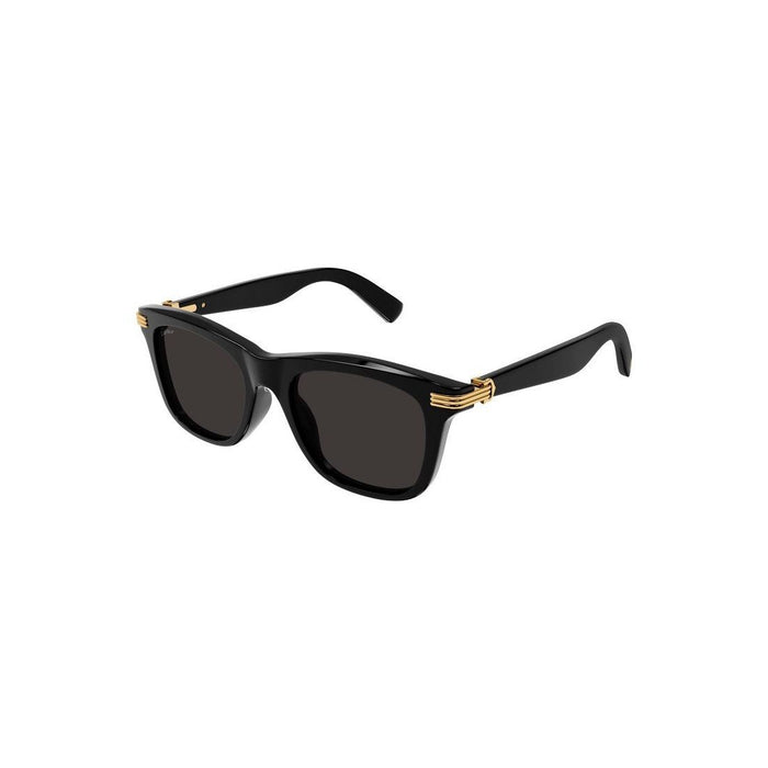 Cartier Sunglasses  Ct0396s 001 Black Black Grey 53/20/145