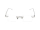Cartier Eyeglasses  Ct0619o 002 Silver Silver Transpa 52/20/145